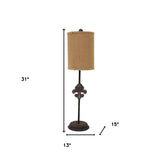 13 x 15 x 31 Bronze Traditional - Table Lamp