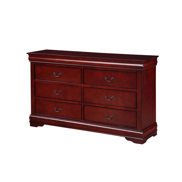 57' X 15' X 33' Cherry Wood Dresser