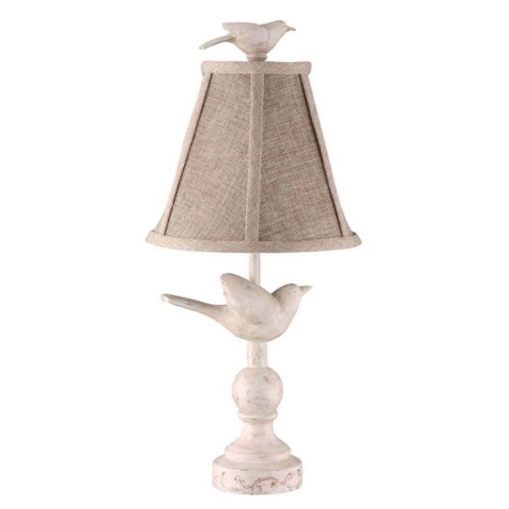 Ready to Fly Carved Birds Accent Lamp