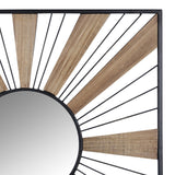 Sunray Themed Wall Mirror