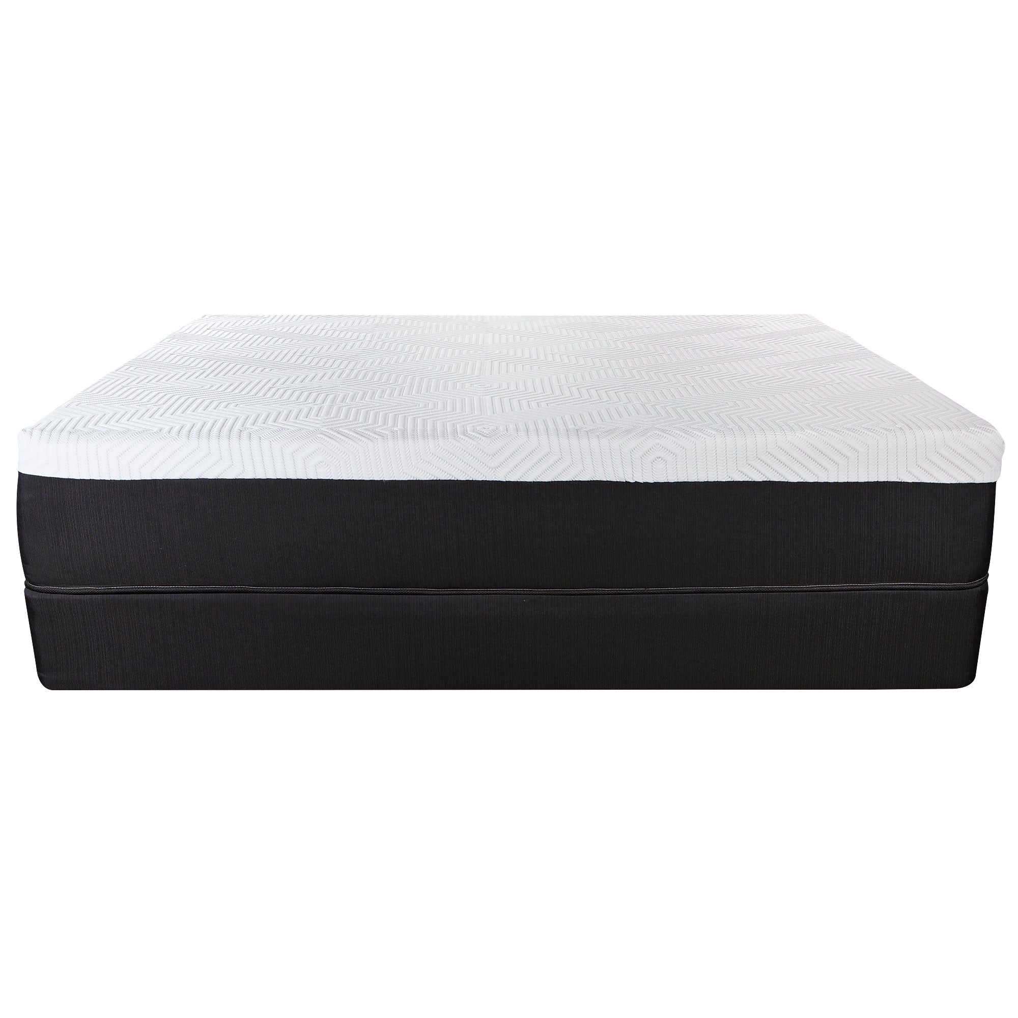 13' Hybrid Lux Memory Foam and Wrapped Coil Mattress Twin