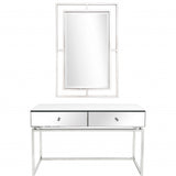 Silver Chic Mirror and Console Table