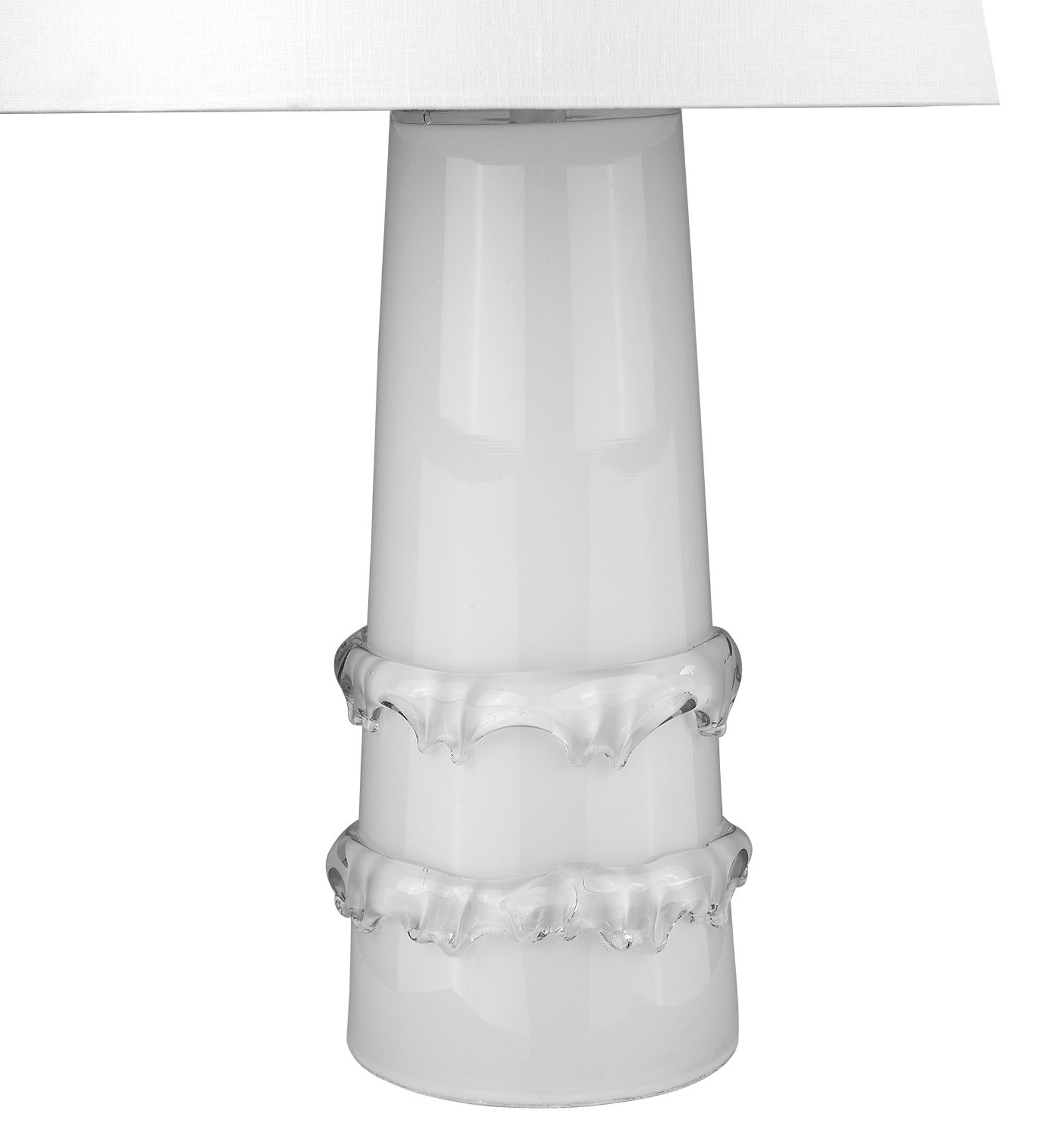 Trend Home 1-Light White Table Lamp