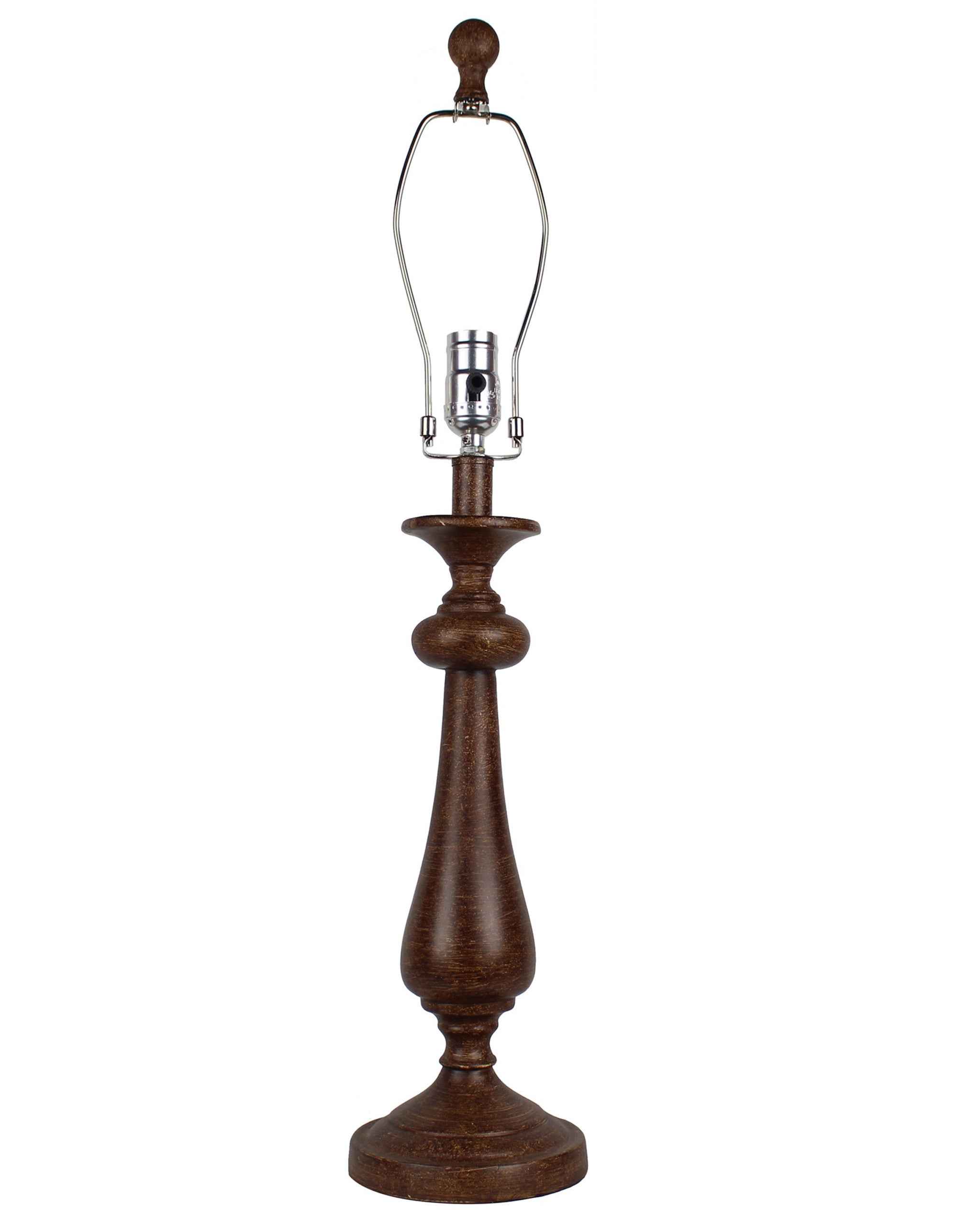 Brown Candlestick Modern Birds Shade Table Lamp