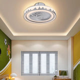 Contemporary Ceiling Fan and Light